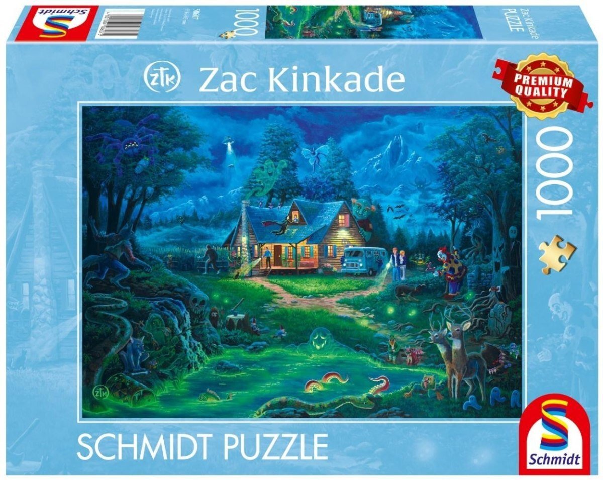 Schmidt Spiele Puzzle PQ 1000 Haunted House