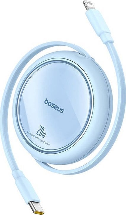 Kabel USB Baseus USB-C - Lightning 1 m Niebieski (P10364501311-00)