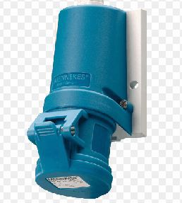 Mennekes Gniazdo stałe niebieskie 16A 230V IP44 (MEN1341)