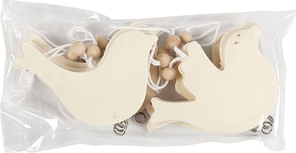 Creativ Company Ptaszki zawieszki ze sklejki 10 szt.