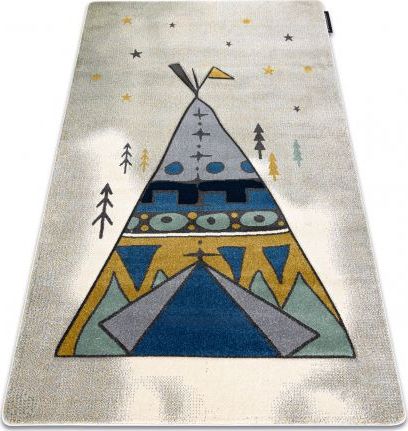 Dywany Łuszczów Dywan PETIT TIPI szary, 240x330 cm