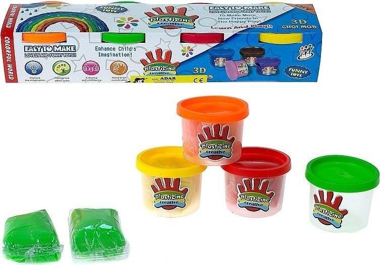 Adar Zestaw ciastoliny 4 kolory