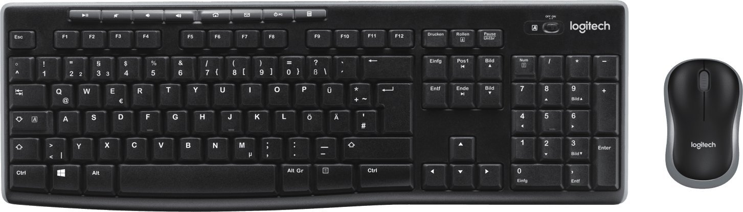 Klawiatura + mysz Logitech MK270 (920-004511)