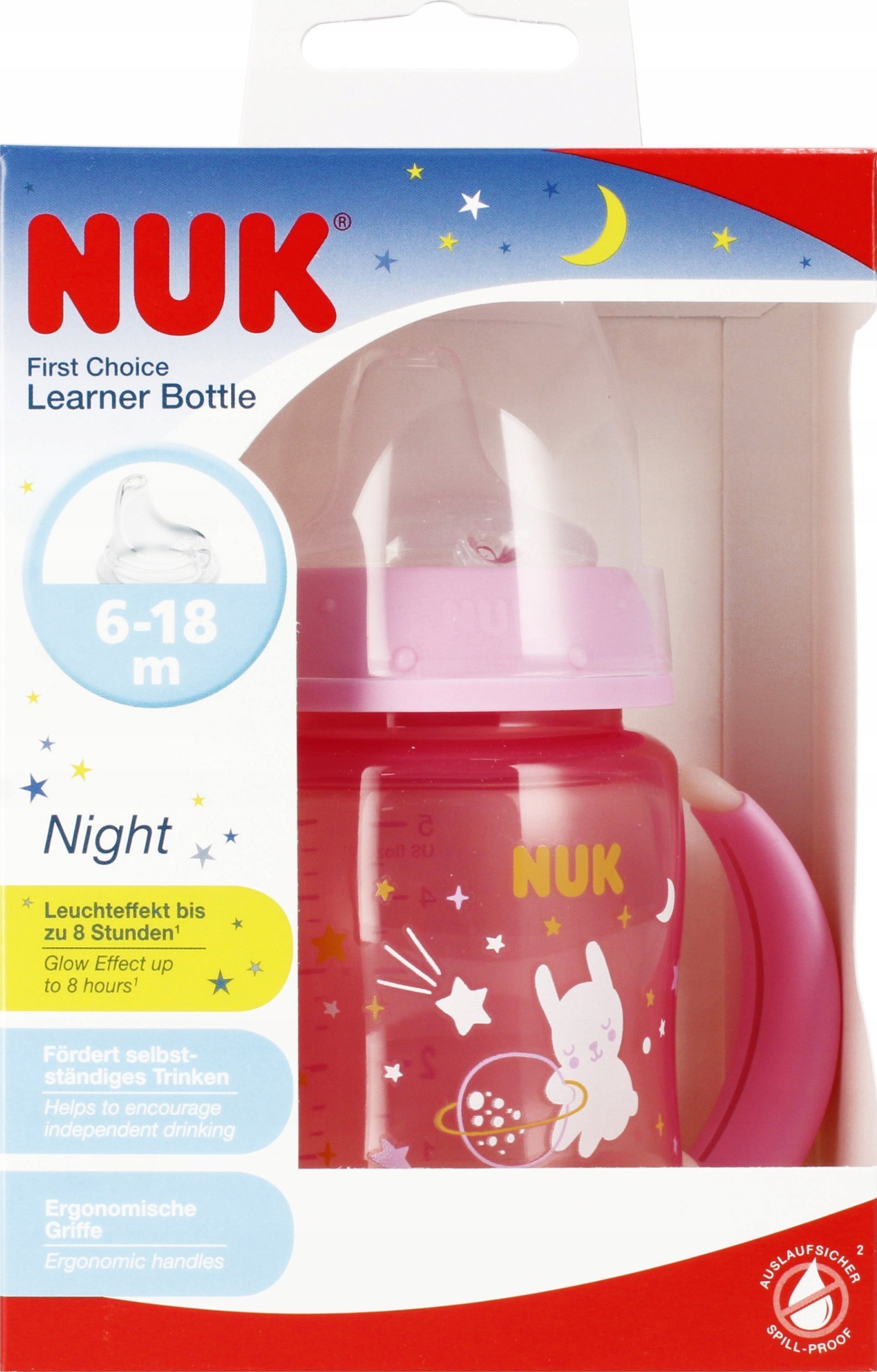 NUK BUTELKA 150ML Z UCHWY 6M ROZ FC 10215326