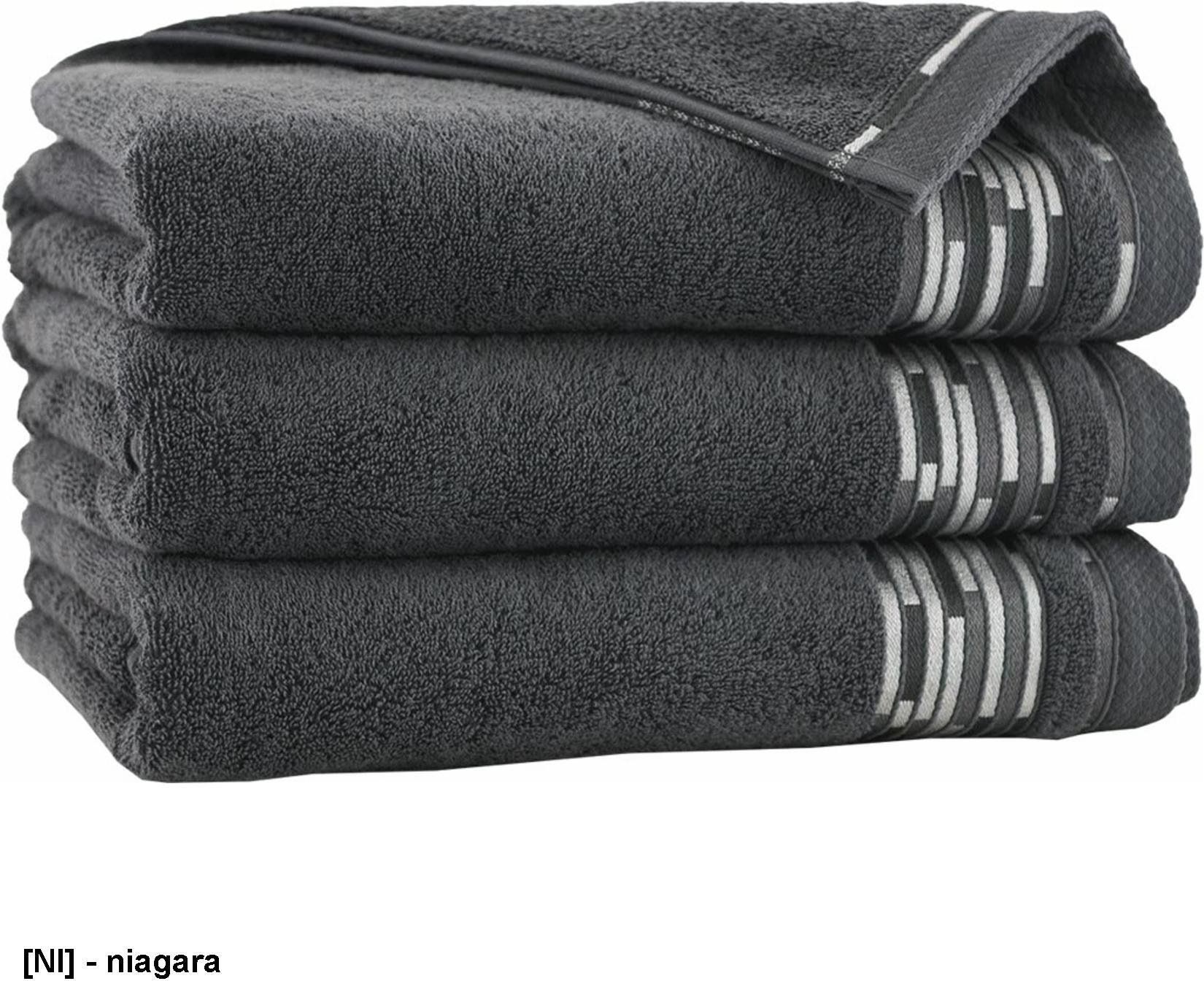 TGRAFIK50X90 - ręcznik - czarny