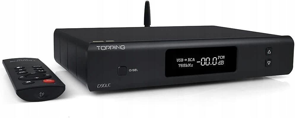 DAC Topping D90LE Kolor: Srebrny