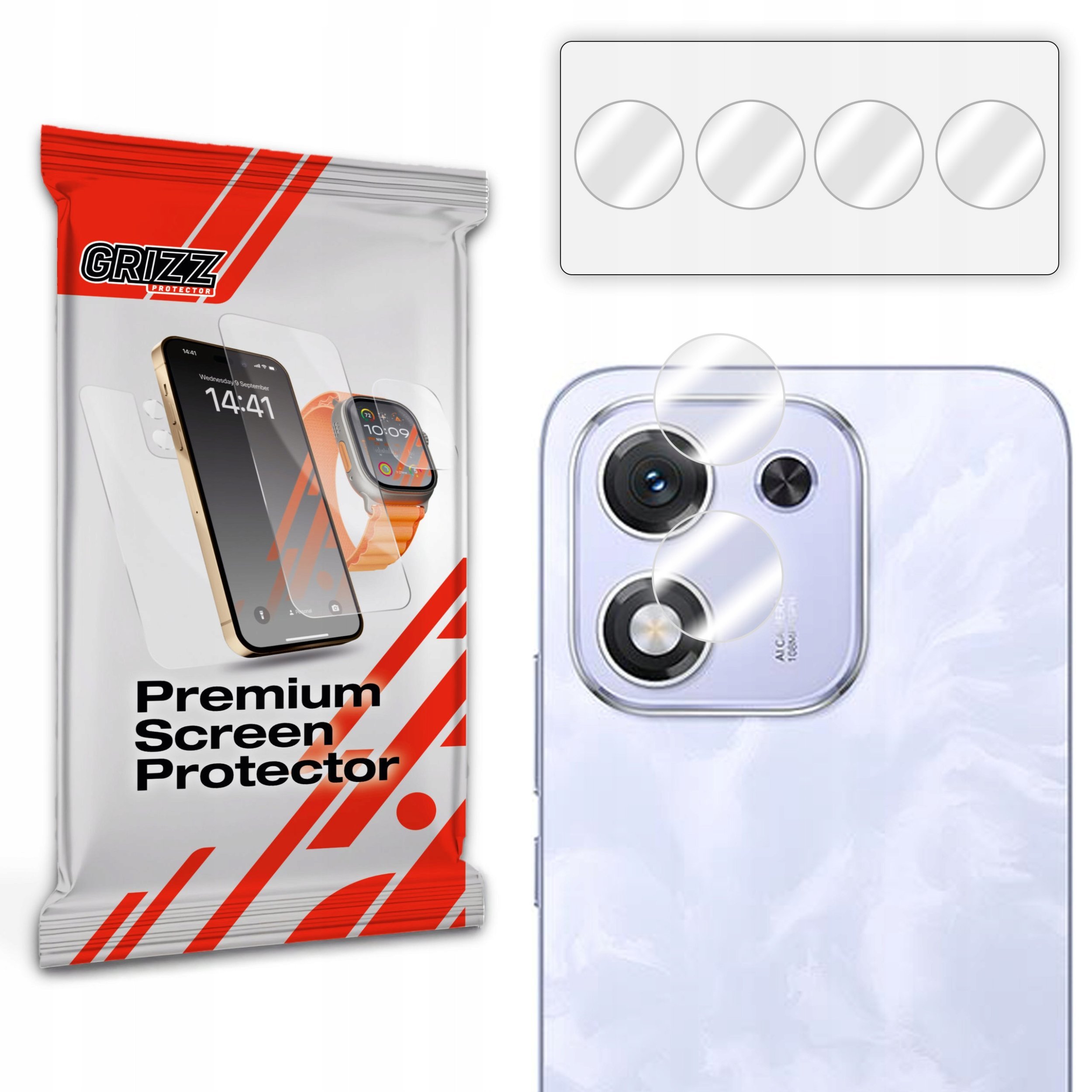 Szkło na aparat GrizzGlass HybridGlass Camera do Honor X70i