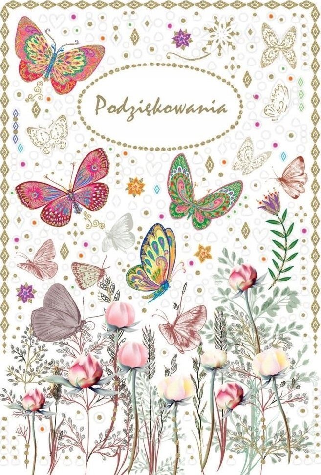 Pan Dragon Karnet Podziękowania