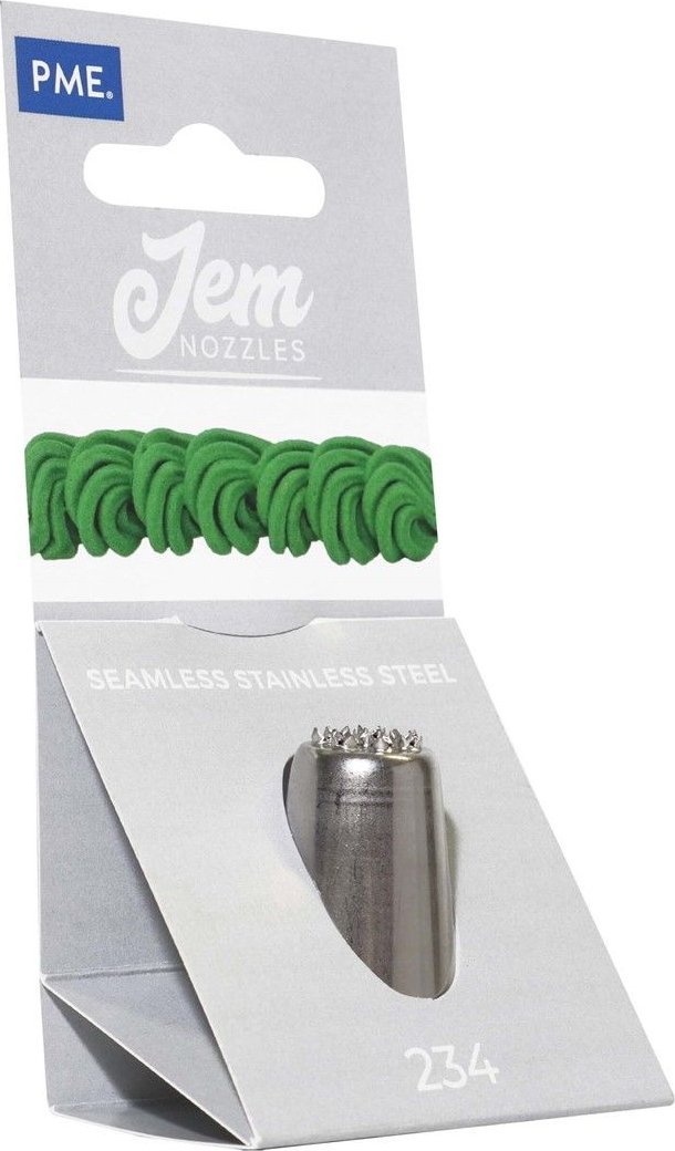 PME Duża stalowa końcówka dekoracyjna trawa