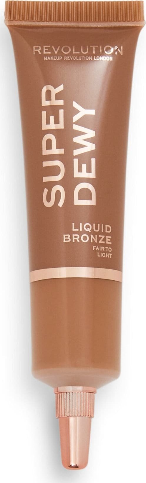 MAKE UP REVOLUTION Makeup Revolution Super Dewy Bronzer w płynie - Fair to Light 15ml