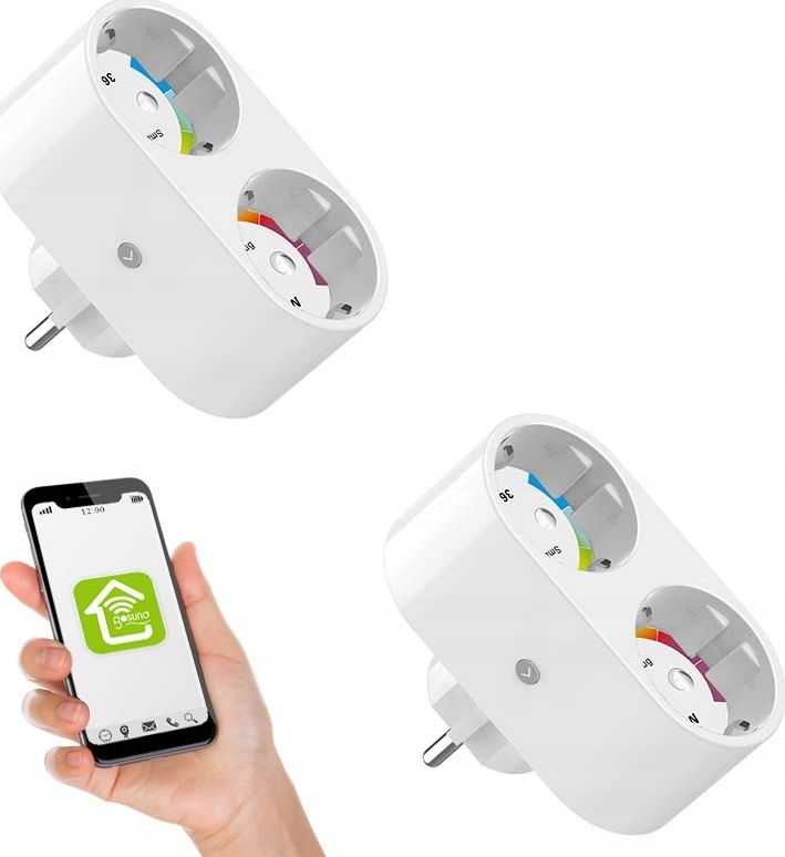 Gosund Podwójne Inteligentne Gniazdko Wifi Gosund Sp211X2