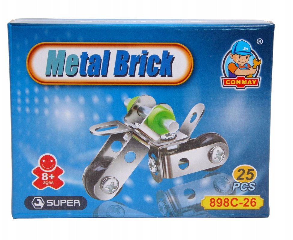 klocki metalowe 25-34el. | 3165G