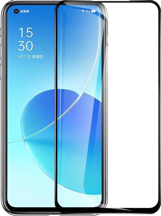 Braders Szkło Hartowane Full Glue do Oppo Reno 6 4G