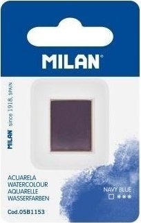 Farba akwarelowa w kostce granatowy MILAN