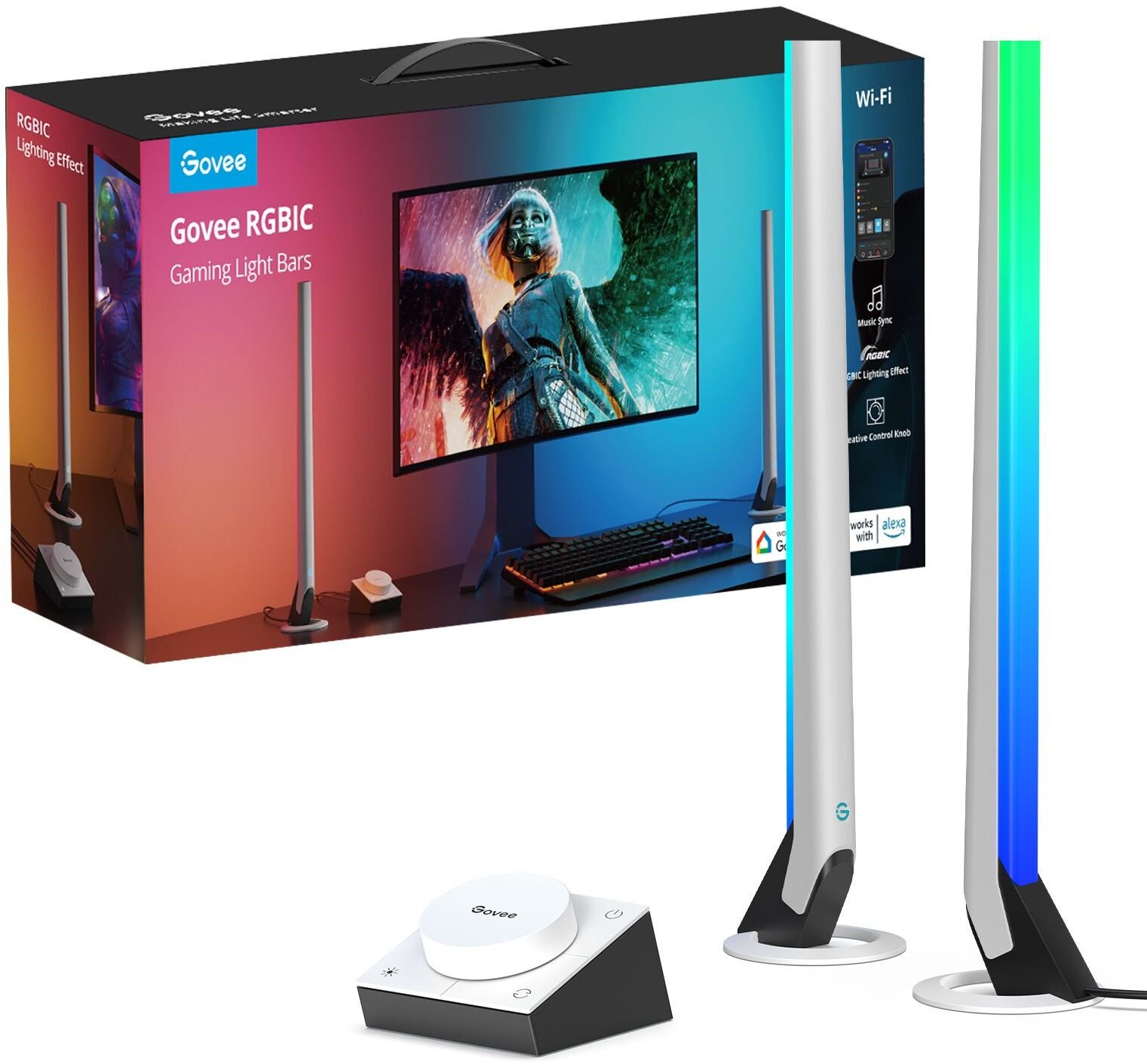 Govee Lampa stojąca Gaming Smart Light Bars (H6047)