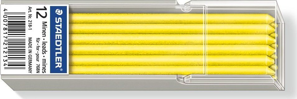 Staedtler STAEDTLER Mine Lumocolor non-perm gelb 12ST