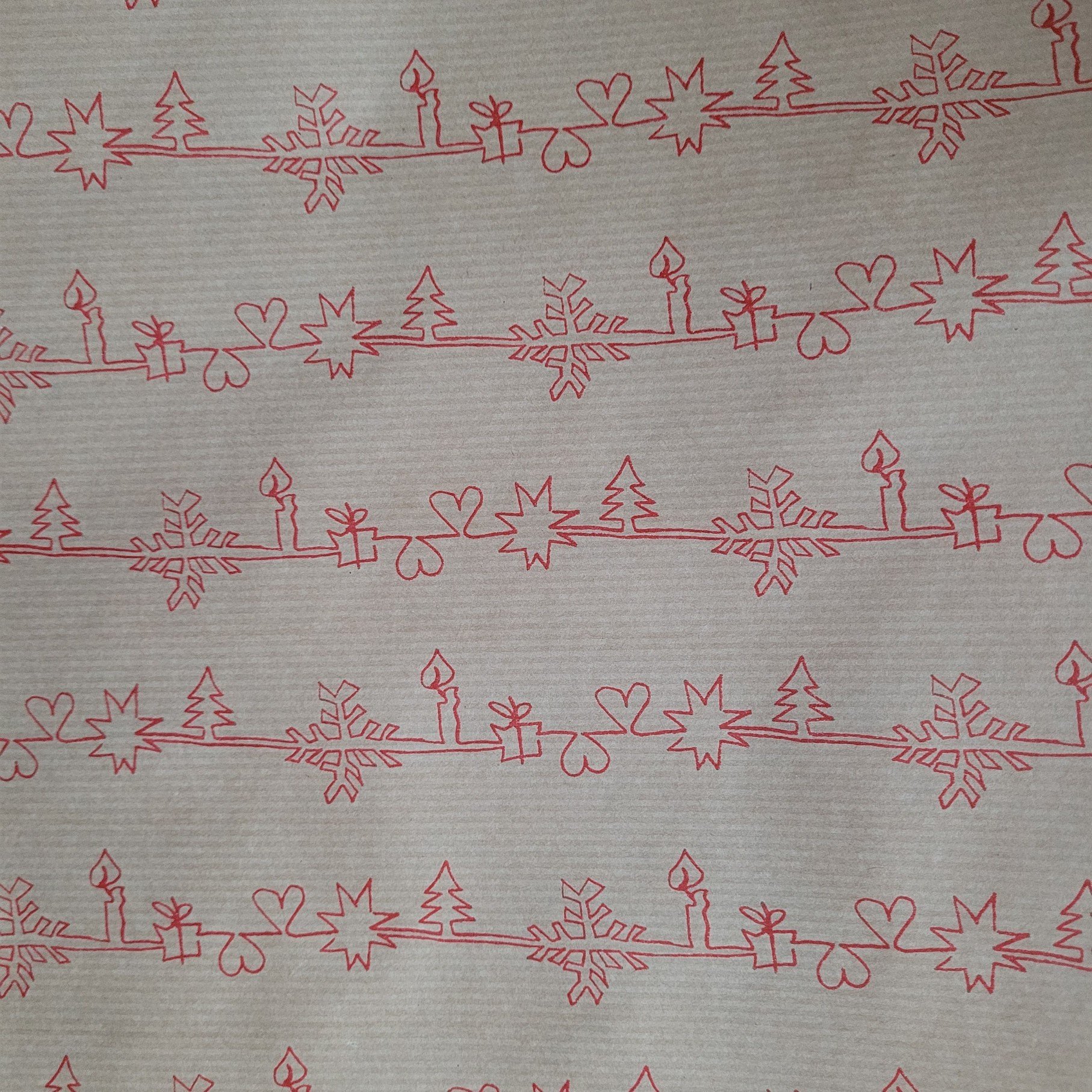 Fastima Papier świąteczny do pakowania 57cmx2m 2m741