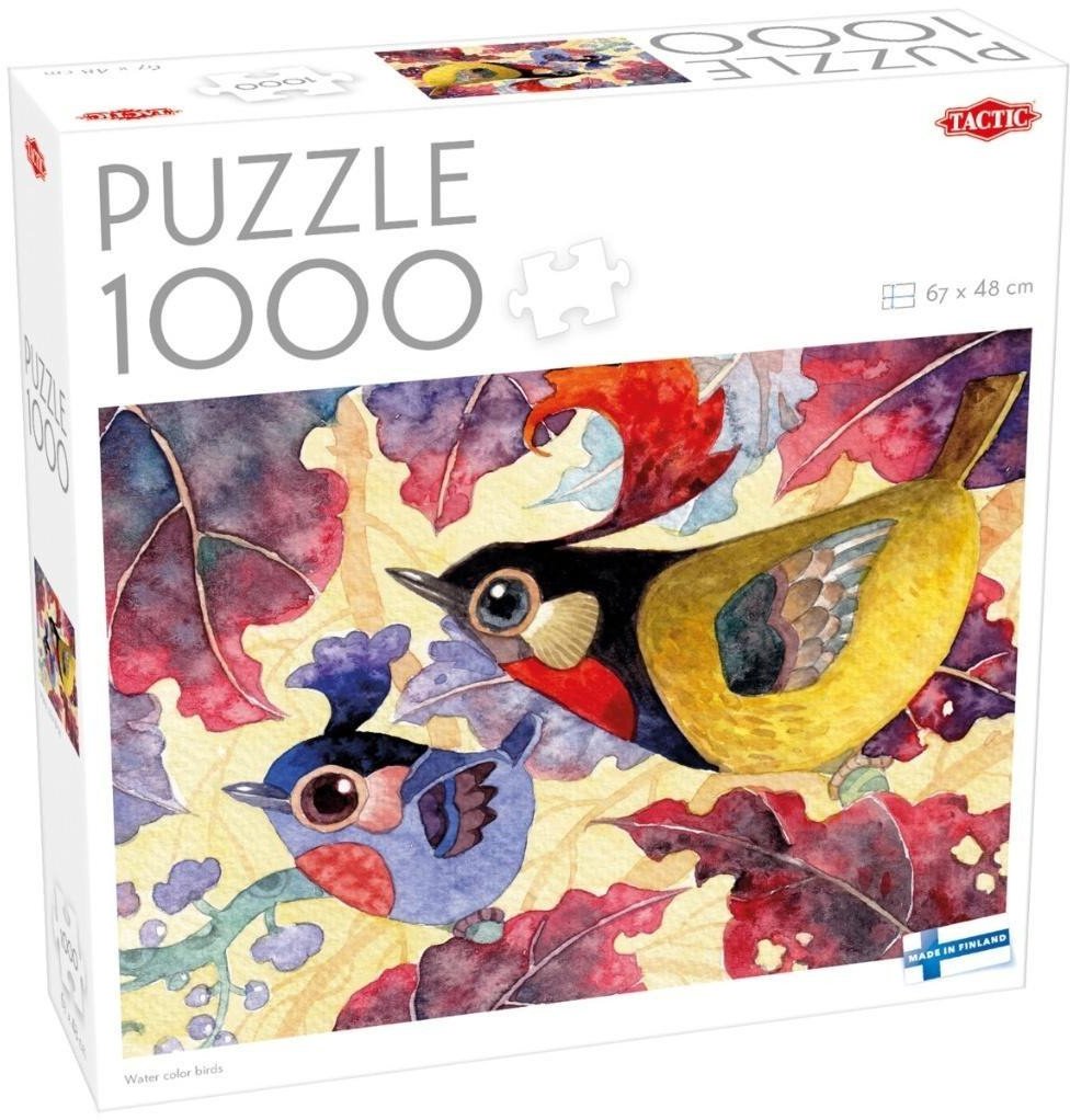 Puzzle 1000 Water color birds