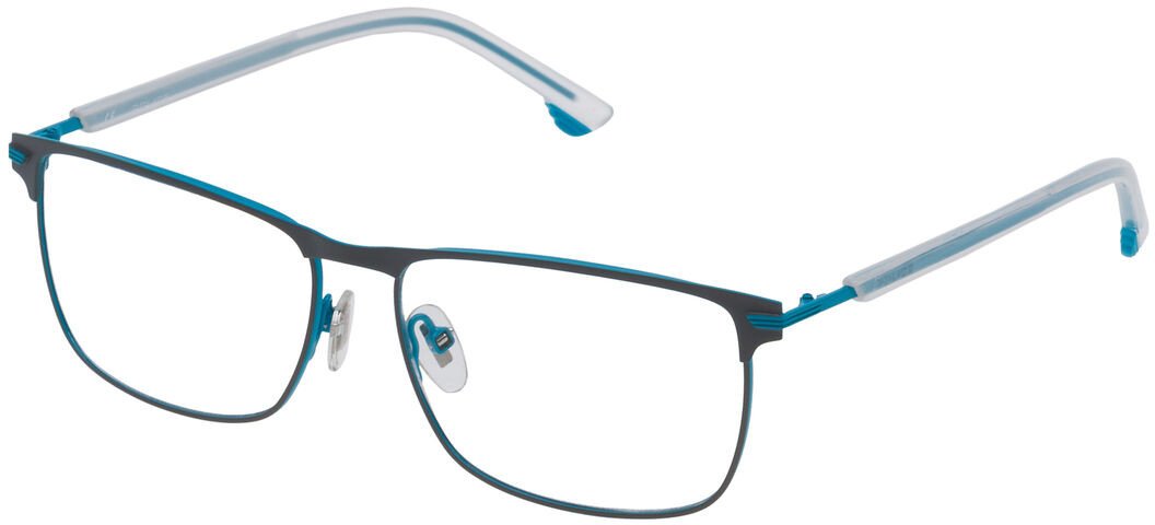 Ramki do okularów Męskie Police VPL560-570666 Niebieski 57 mm