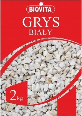 Biovita Grys biały marmurowy Biała Marianna 8-16mm 2kg