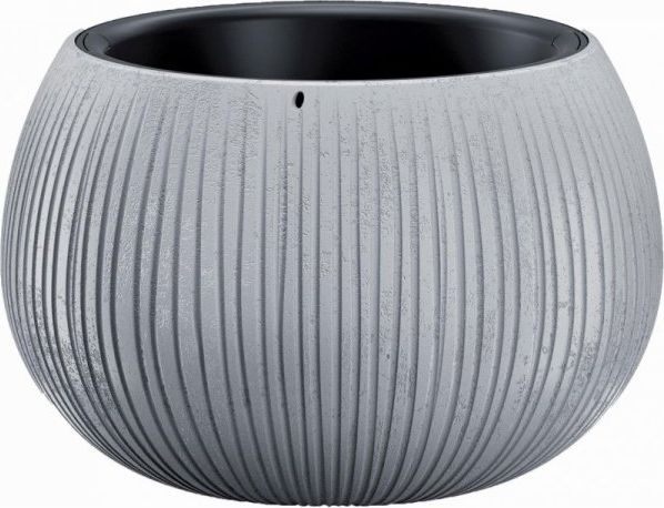 Prosperplast Doniczka BETON BOWL - beton śr.24cm