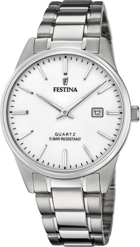 Zegarek Festina Zegarek męski Festina F20511-2 srebrny