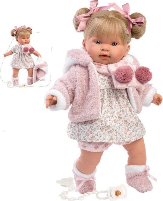 Llorens Llorens 14280 Lalka 42 cm Alexandra z miękkim brzuszkiem
