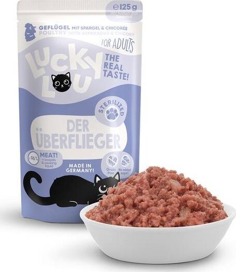Lucky Lou Lucky Lou Sterilized Karma Dla Kota Drób 125g
