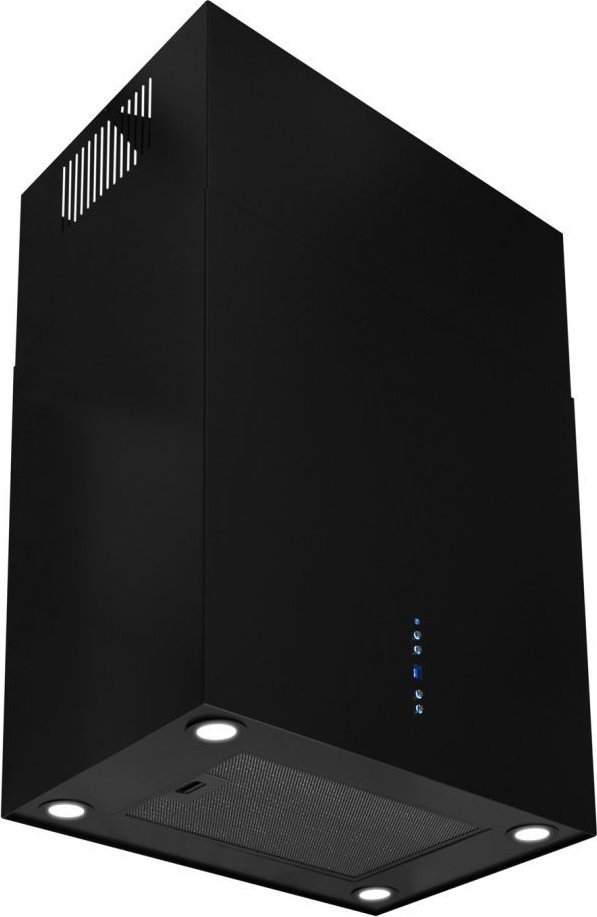 Okap Toflesz Toflesz SANDY MAXI ISLAND 60CM OKAP WYSPOWY CZARNY MAT 850m3/h