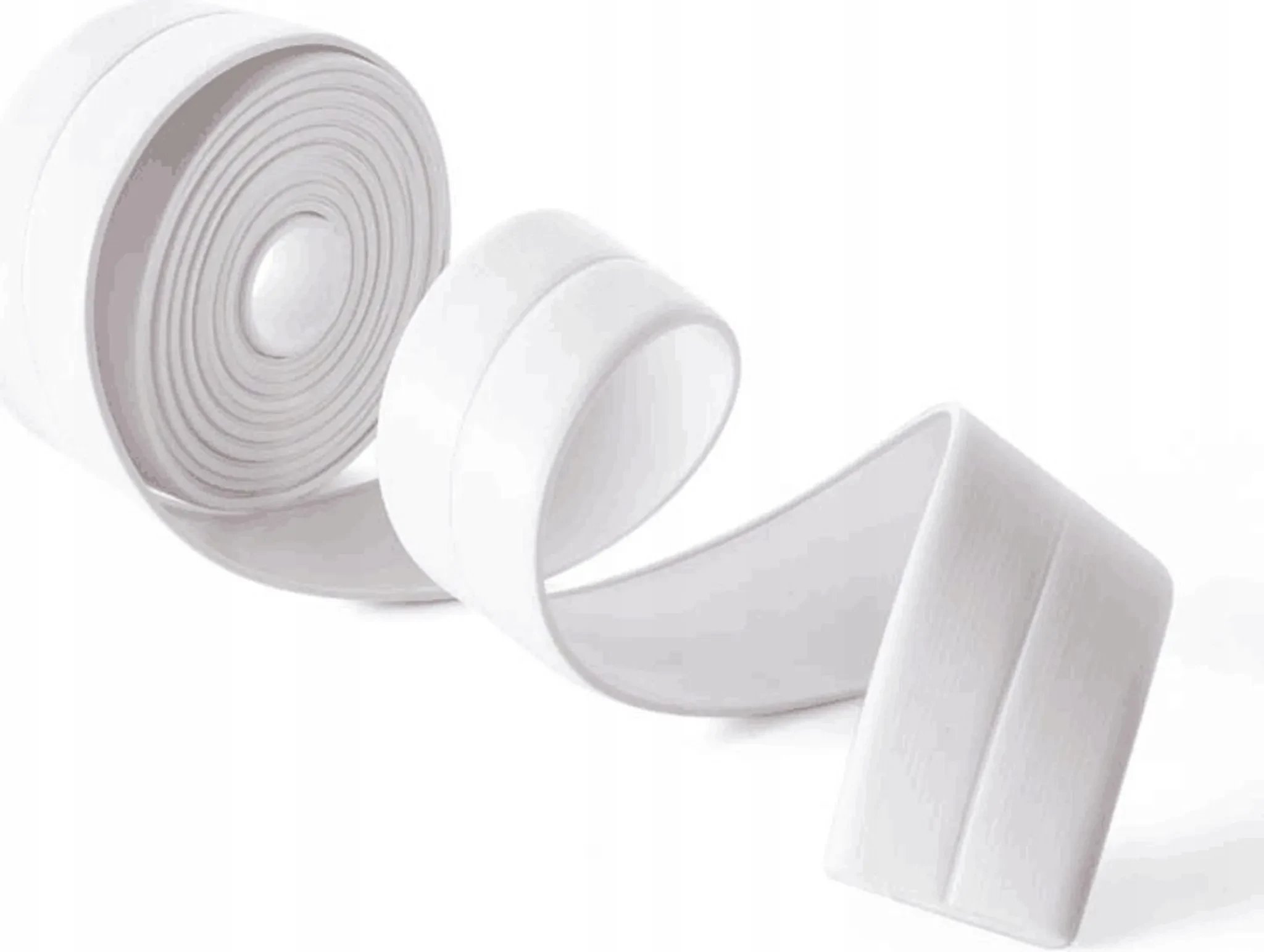 TAŚMA USZCZELNIAJĄCA do WANNY WC PRYSZNIC 320cm 22mm BIAŁA LISTWA ZLEW