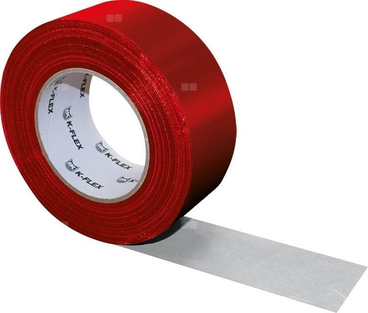 Taśma K-FLEX® CLOTH DUCT - 160 µm x 50 mm x 50 m - czerwona 85NDAL50050164R