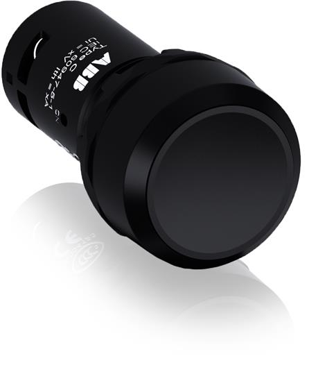 ABB Przycisk monostabilny wklęsły 1NO czarny - 1SFA619100R1016