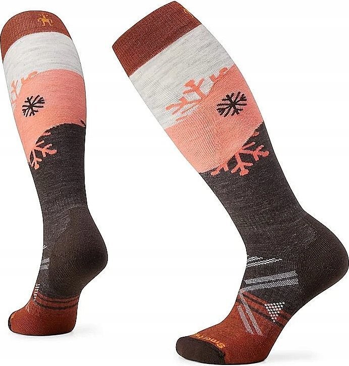 Smartwool W'S Ski Full Cushion Snowpocalypse Pattern OTC Socks, 207, M