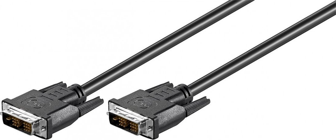 Kabel Goobay DVI-D - DVI-D 2m czarny (50850)