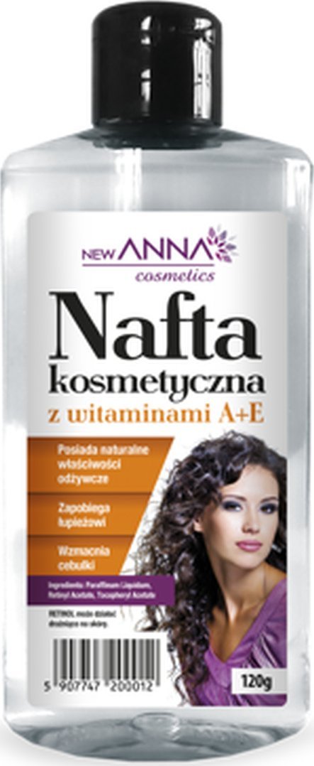 Anna Cosmetics Nafta Kosmetyczna z Witaminami A i E 120g