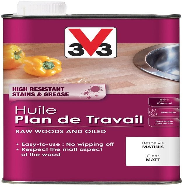 V33 TABLETOP OIL (COLORLESS, 0,5 L)