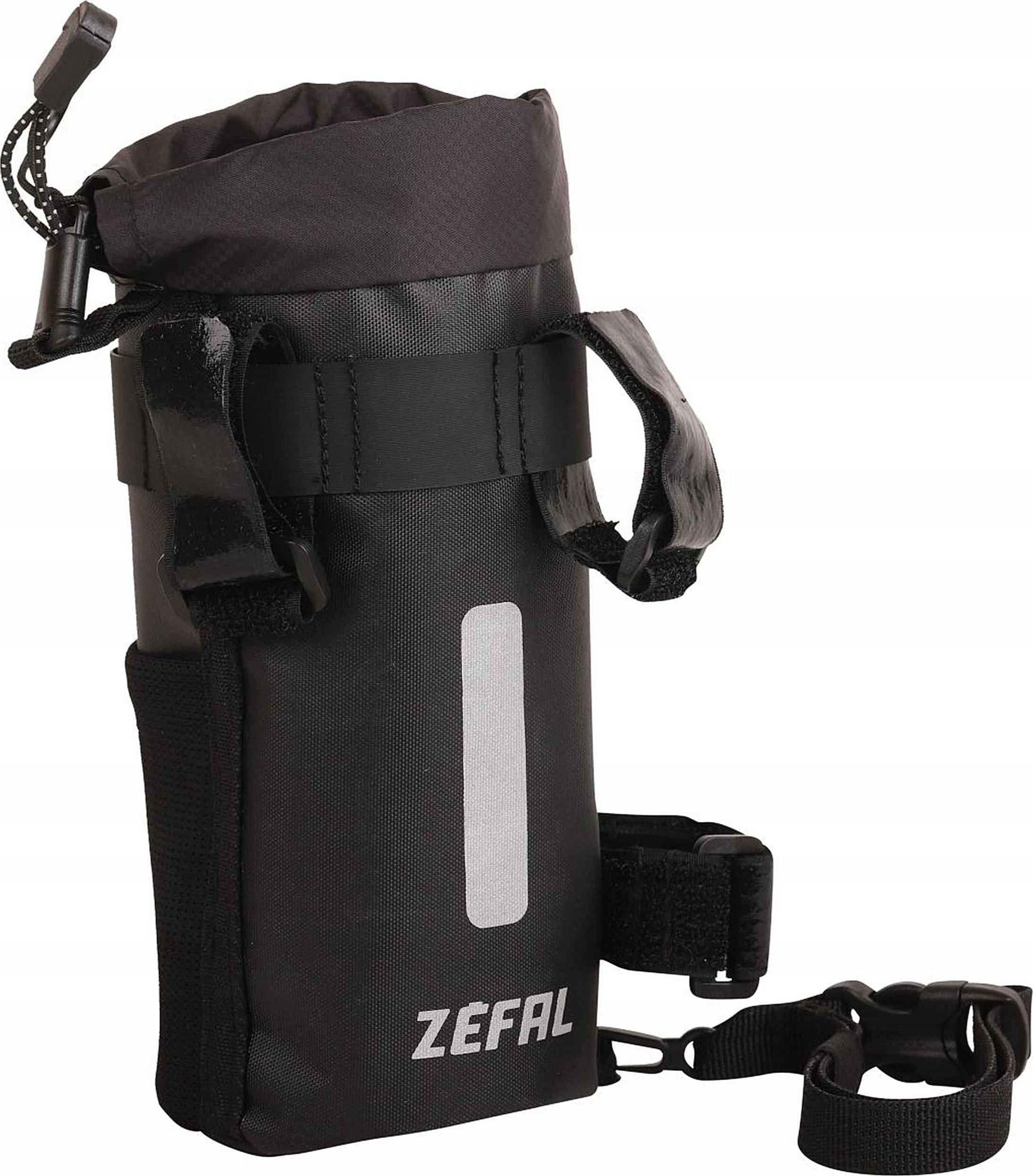 Zefal ZÉFAL Z Adventure Pouch Bag Black, Mounted on the handlebars, close to the stem, this bag is ideal for carrying food or any type of wa,