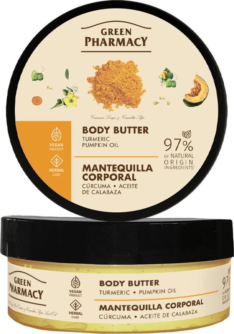 Green Pharmacy Masło co ciała Kurkuma i olejek dyniowy 200ml