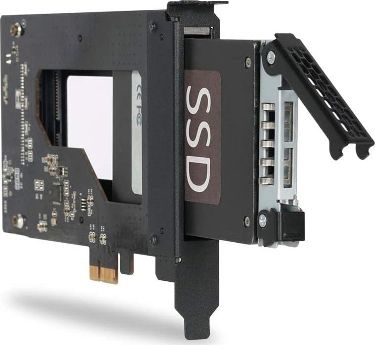Kieszeń Icy Dock 2.5" SATA SSD/HDD - PCIe 2.0 x1 ToughArmor (MB839SP-B)