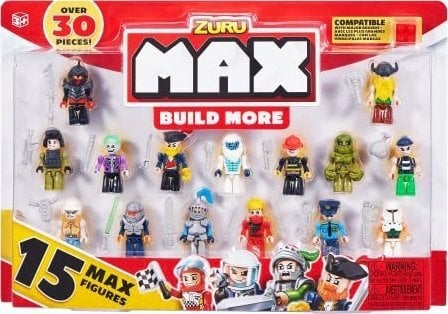 Figurka Zuru *****MaxBuild Zestaw 15figurek 8344 25564