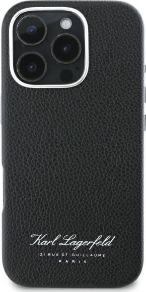 Karl Lagerfeld KLHCP16SPGWCMKHK iPhone 16 Pro 6,1" hardcase czarny/black hotel RSG