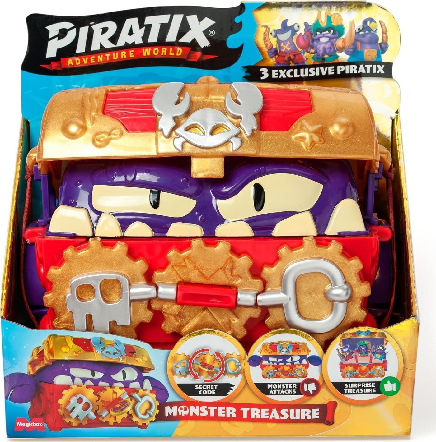 OrbicoPIRATIX Playset 1x6 Monster Treasure 30394