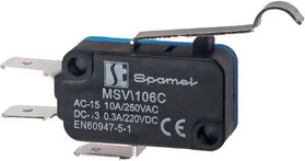 Spamel Łącznik miniaturowy dźwignia gięta długa (MSV106C)