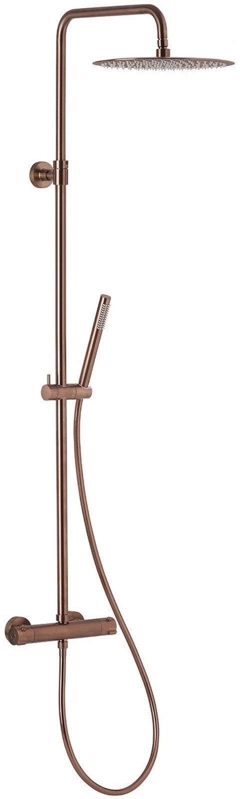 KFA deszczownia wannowa z baterią termostatyczną Moza, miedź szczotkowana PVD 5736-921-34