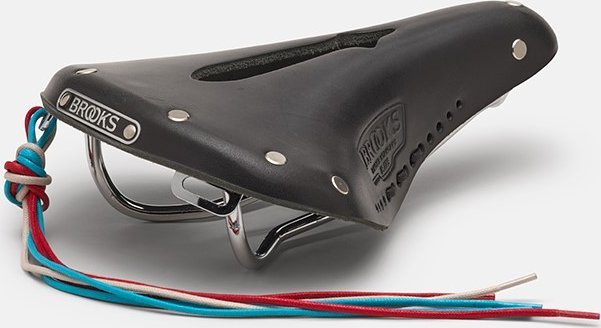 Brooks Siodełko BROOKS B17 CARVED SHORT, Black, Steel Rail, Waga 460g, Linia Leather (NEW)