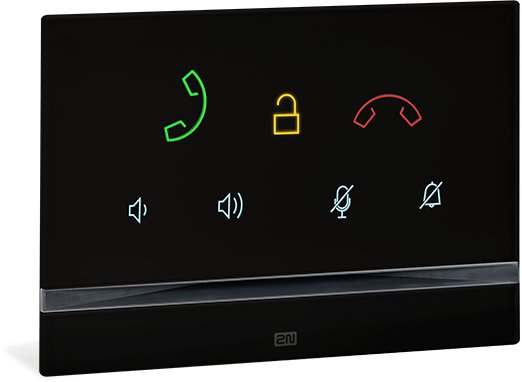 ANSWERING UNIT AUDIO/INDOOR TALK BLACK 91378401 2N 91378401 (8595159513454)