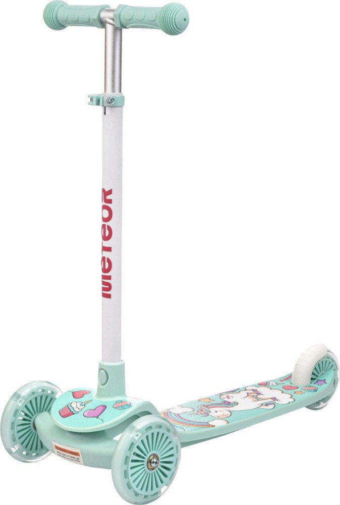 Hulajnoga Meteor trójkołowa Funny miętowa 17749