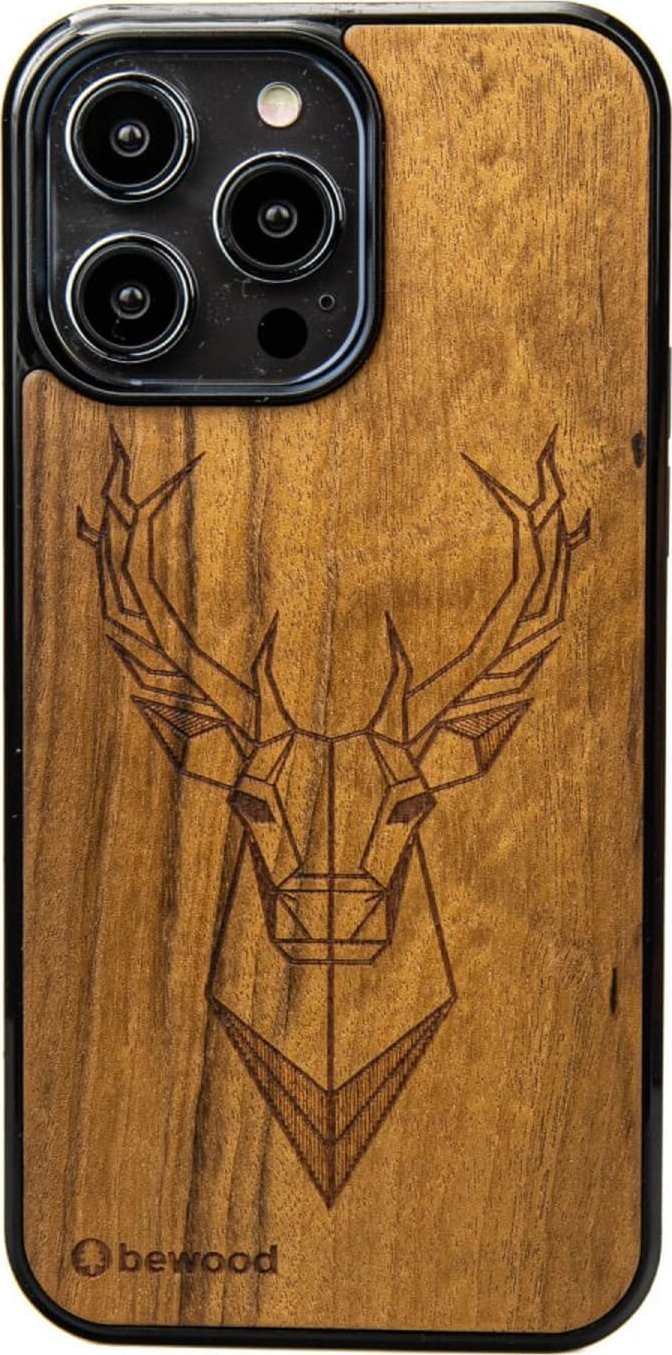 BeWood Drewniane Etui Bewood iPhone 14 Pro Max JELEŃ IMBUIA