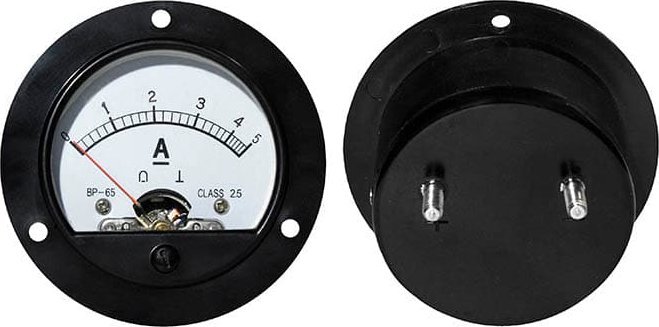 Blow 51-050# Miernik analog.amper.okr. 5a+boczni