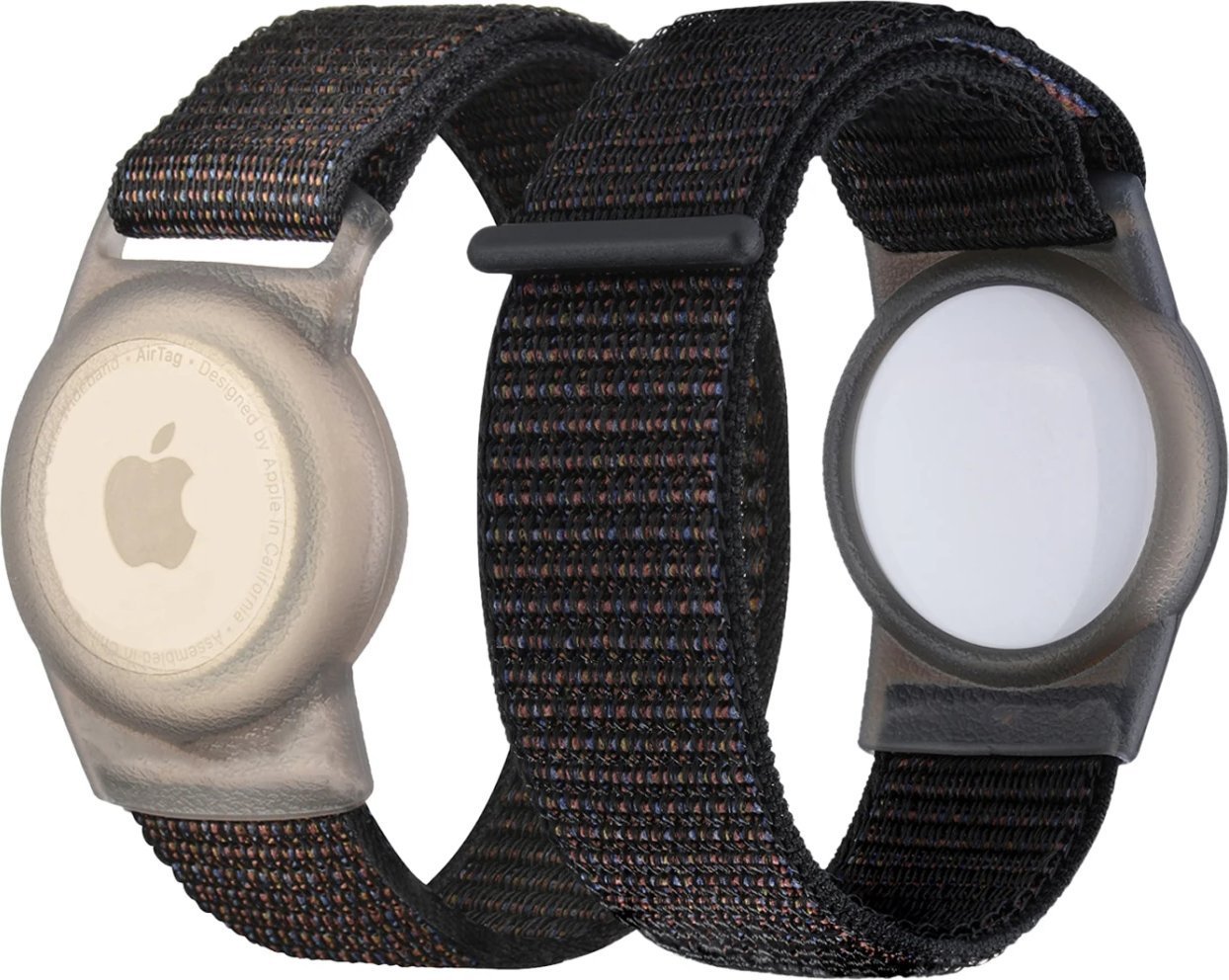 Mobile Origin Nylonowe etui ochronne z czarnym paskiem do Apple Airtag